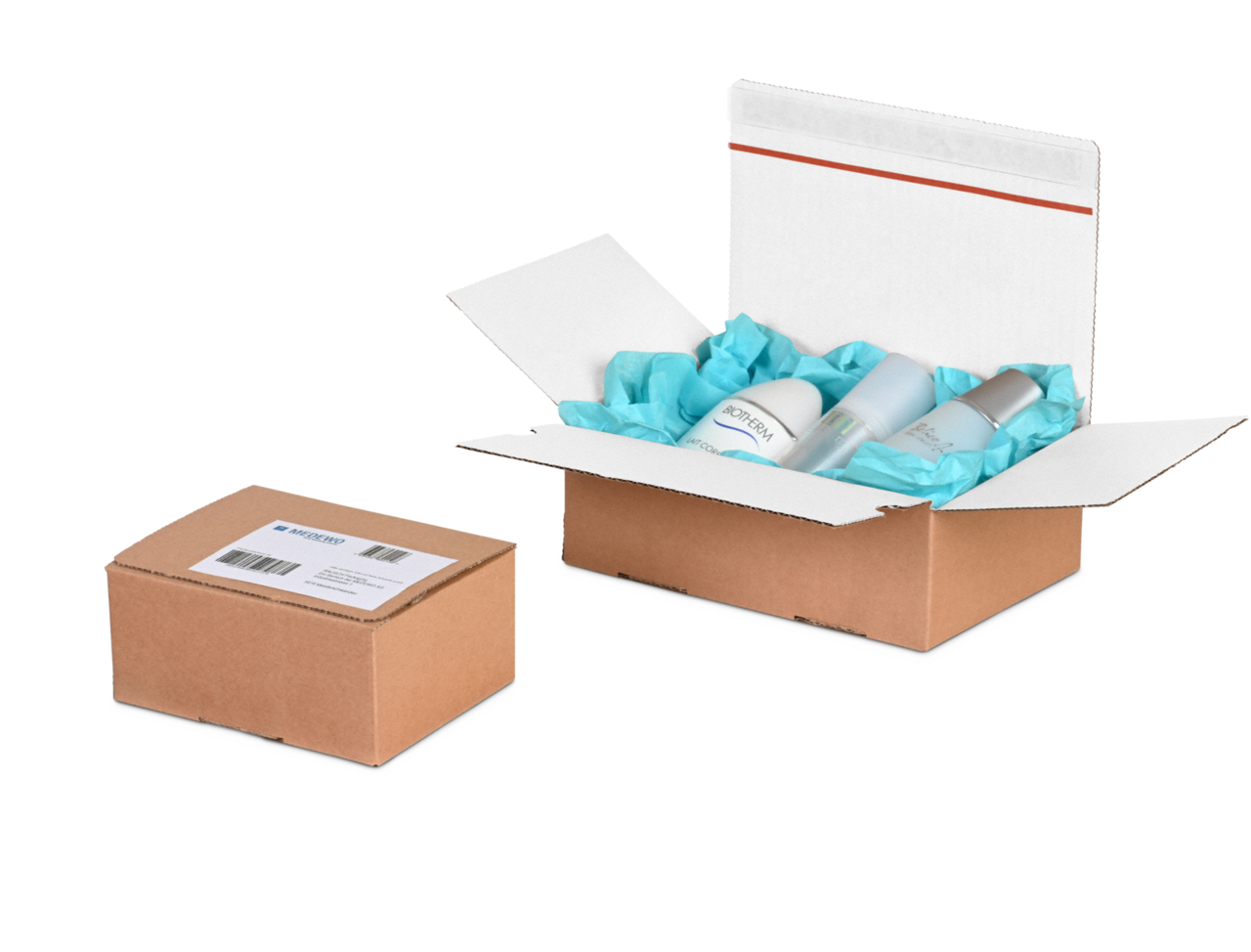 Automatikboden-Karton COMFORT-BOX, innen weiß
