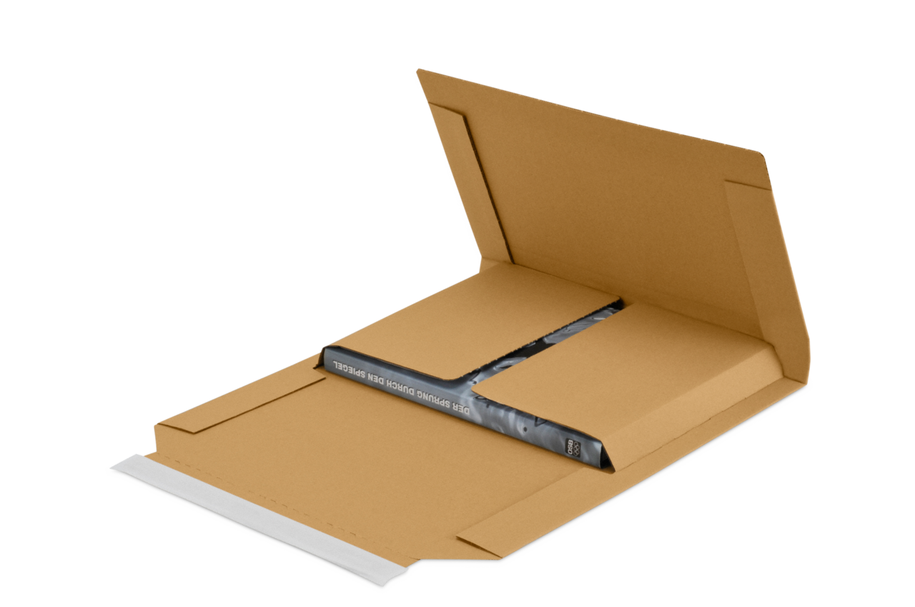 Kreuzverpackung / Buchverpackung MECAWELL® ECONOMY