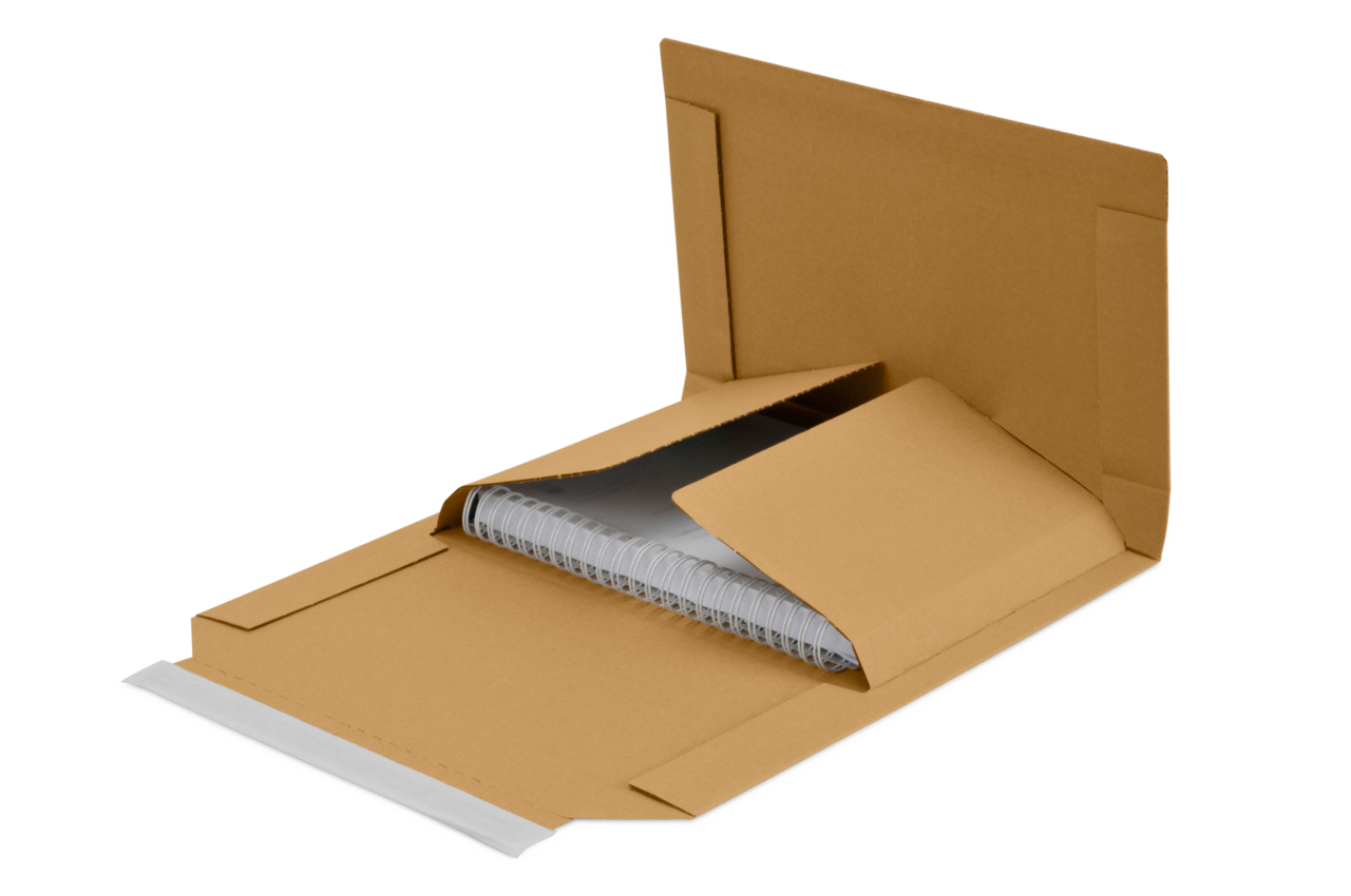 Kreuzverpackung / Buchverpackung MECAWELL® ECONOMY