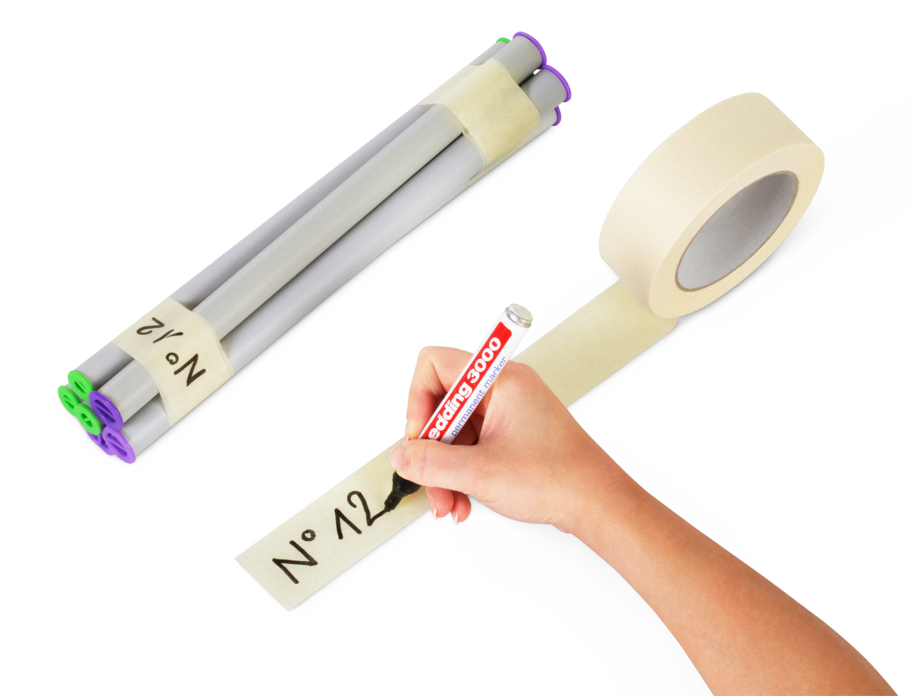 Kreppband / Abdeckband aus Papier