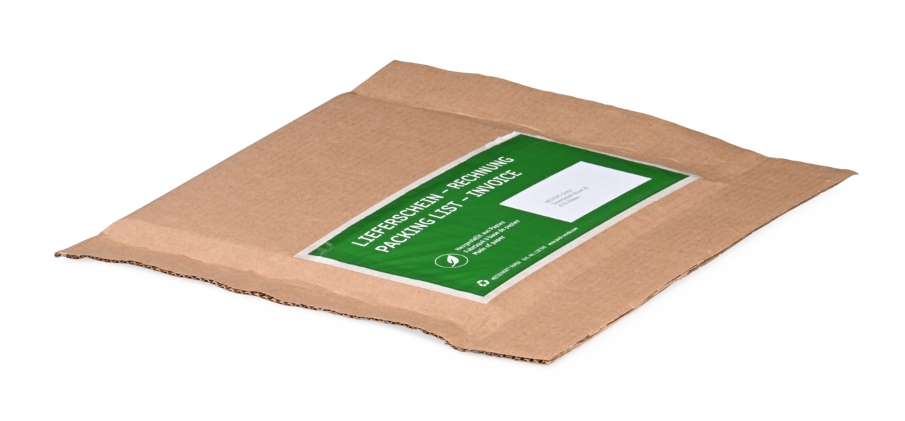 ideal als Versandverpackung für Ihre flachen Produkte