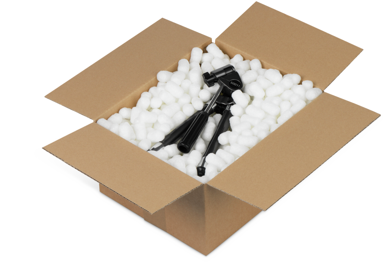 Verpackungschips aus Pflanzenstärke FLUPS-PLUS