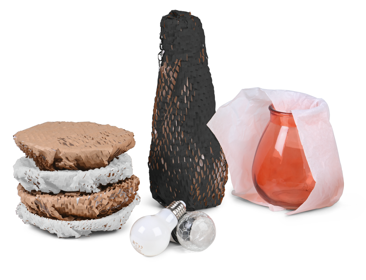 Wabenpapier – Verpackungssystem MECAWRAP