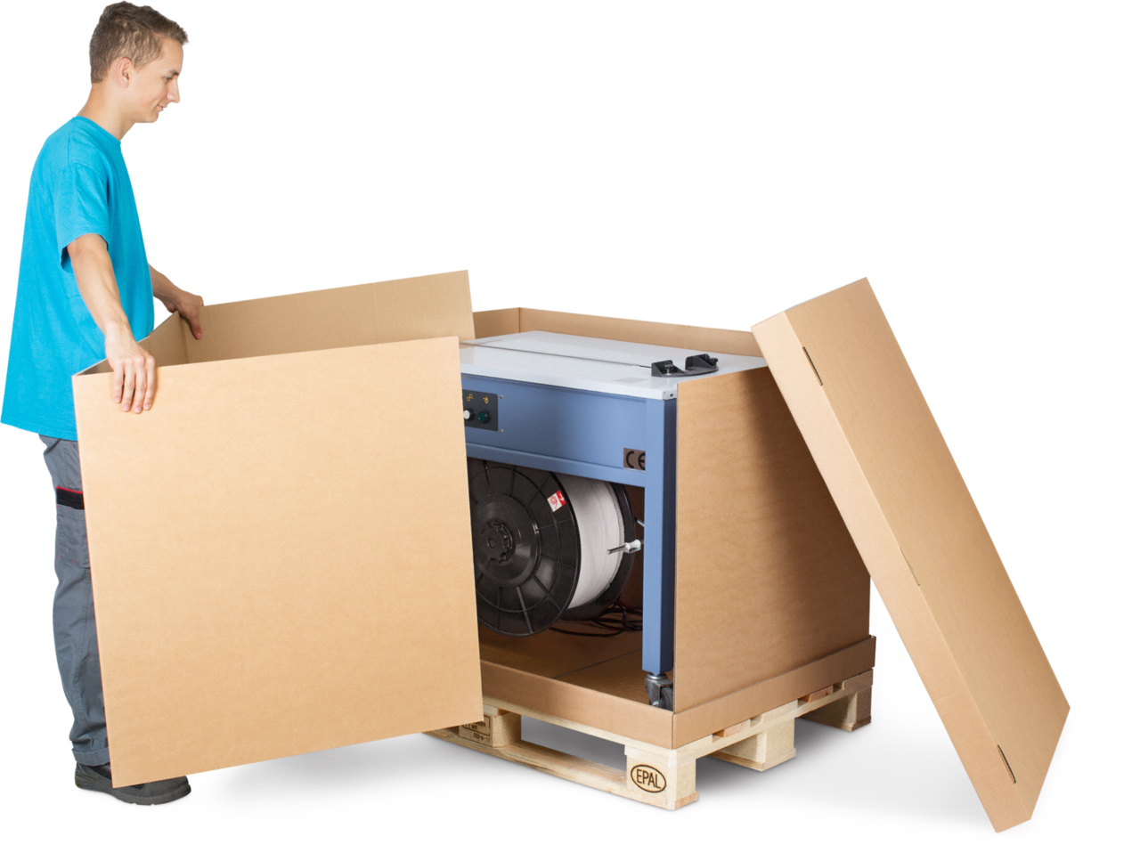 leicht, ergonomisch be- und entladen