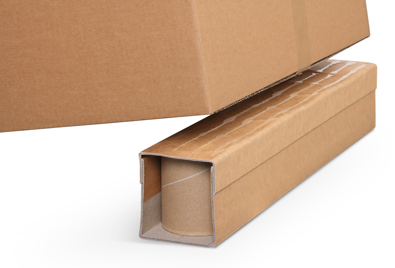 Kufen einfach unter ihr Packgut kleben – fertig ist ihr Versandgut.
