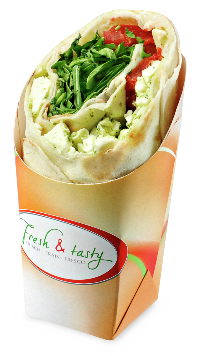 Wrap-Becher unbeschichtet
