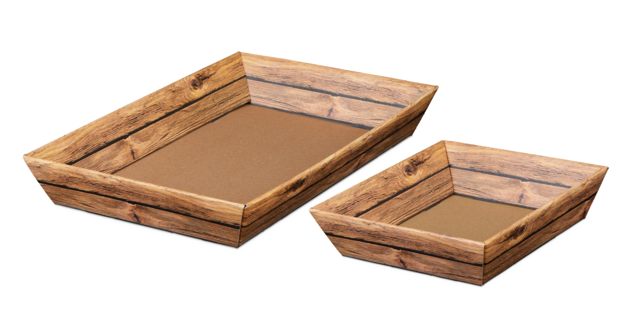 Geschenk-Tablett RUSTIKAL
