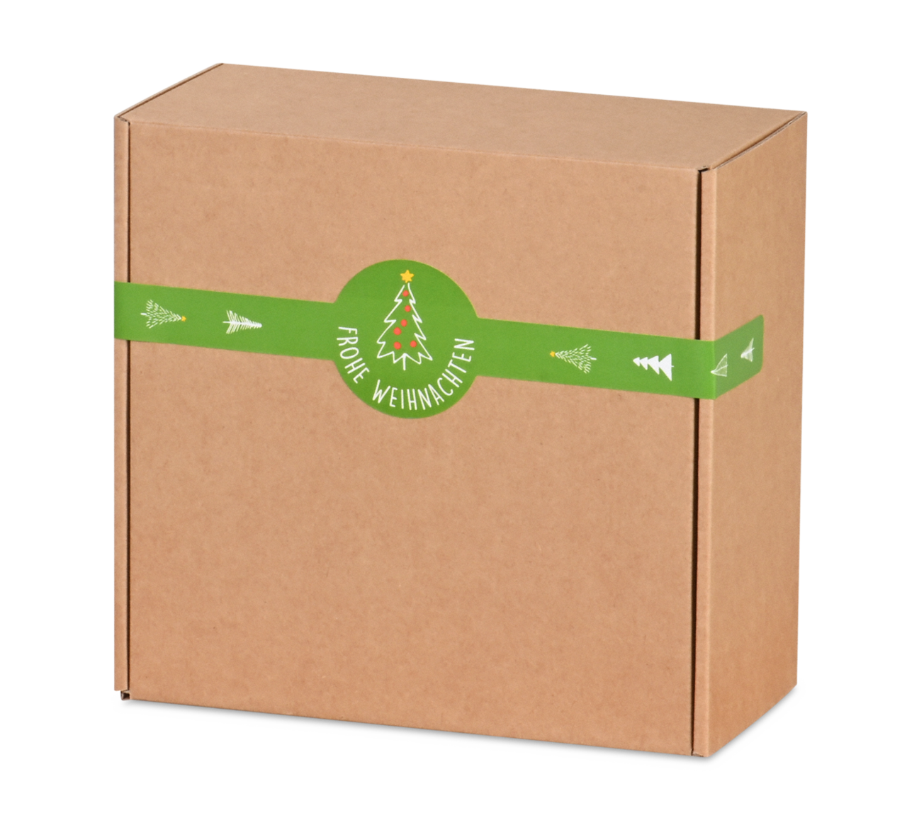 mit Motiv-Etiketten dekorieren Sie die Geschenkkartons je nach Anlass oder Inhalt im Handumdrehen