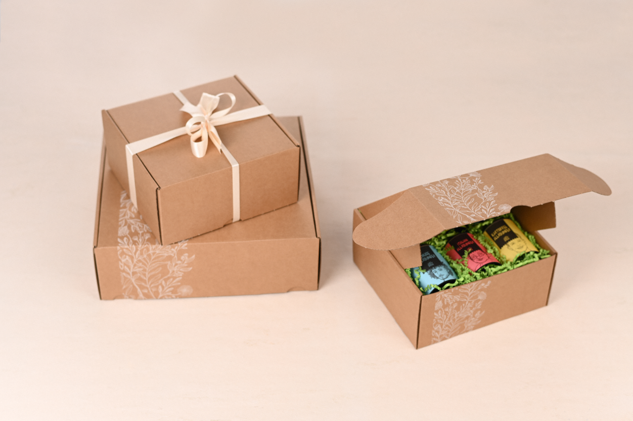 Geschenkkarton quadratisch