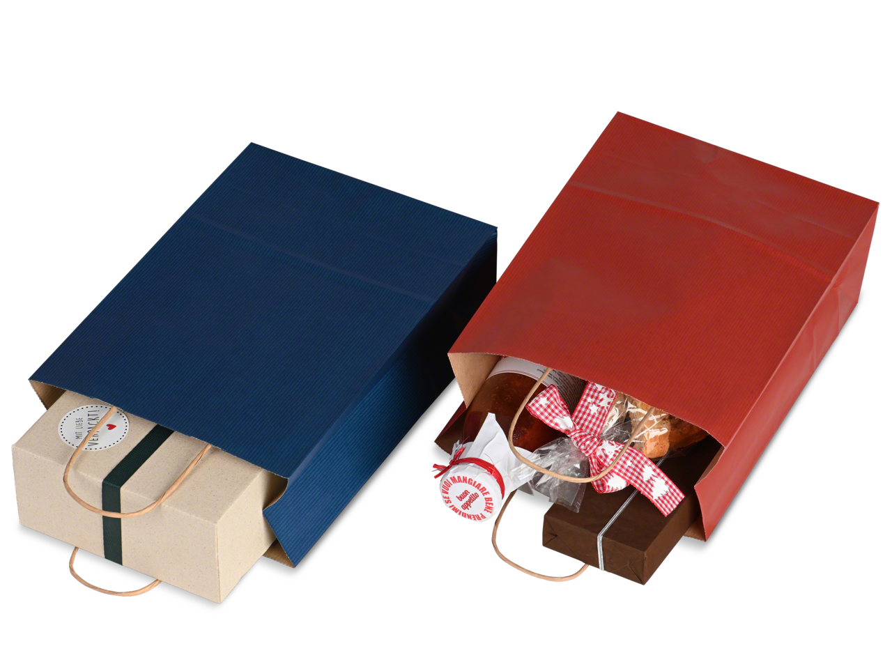 vielseitig einsetzbare Tragetasche aus Papier