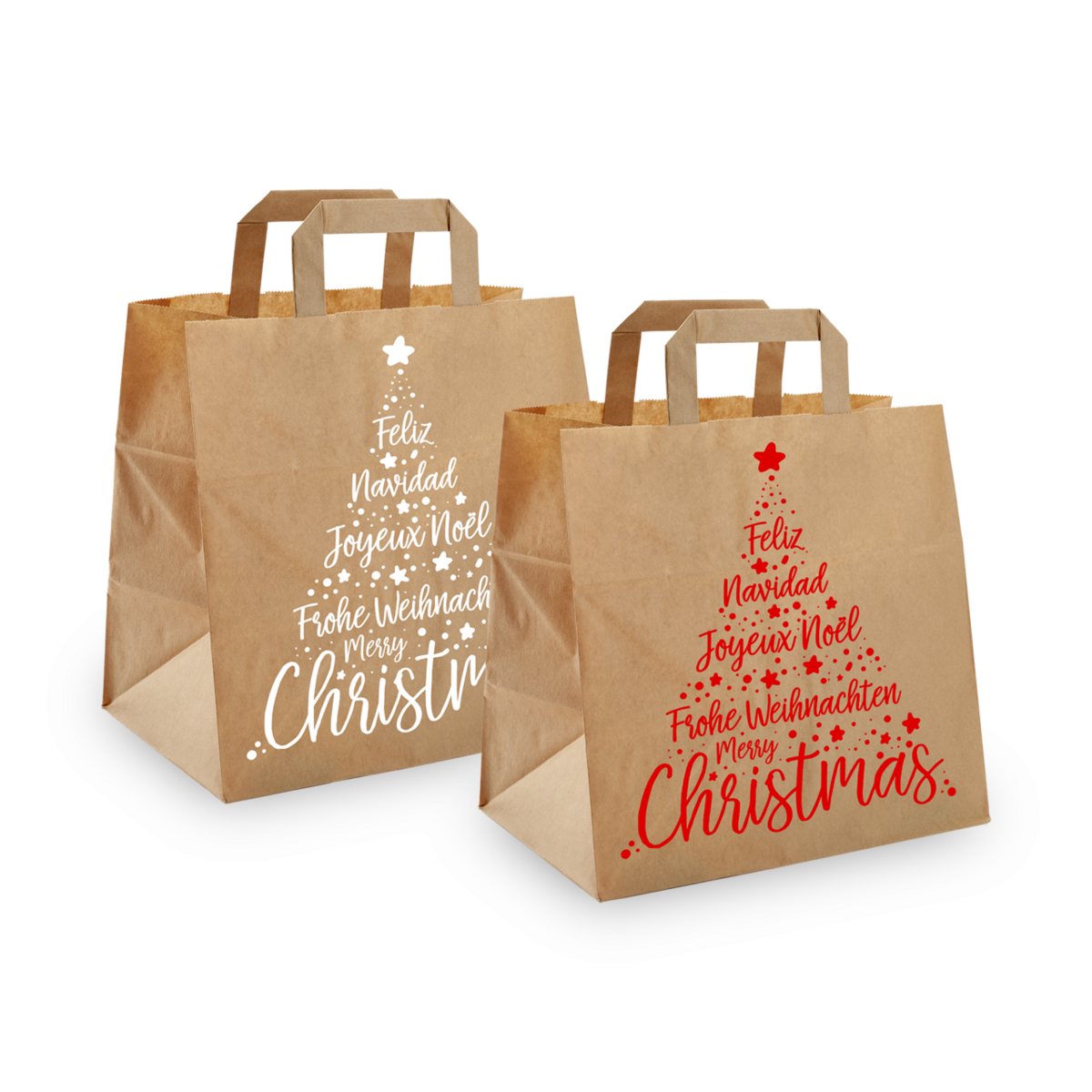 Weihnachtstragetasche «Merry Christmas»