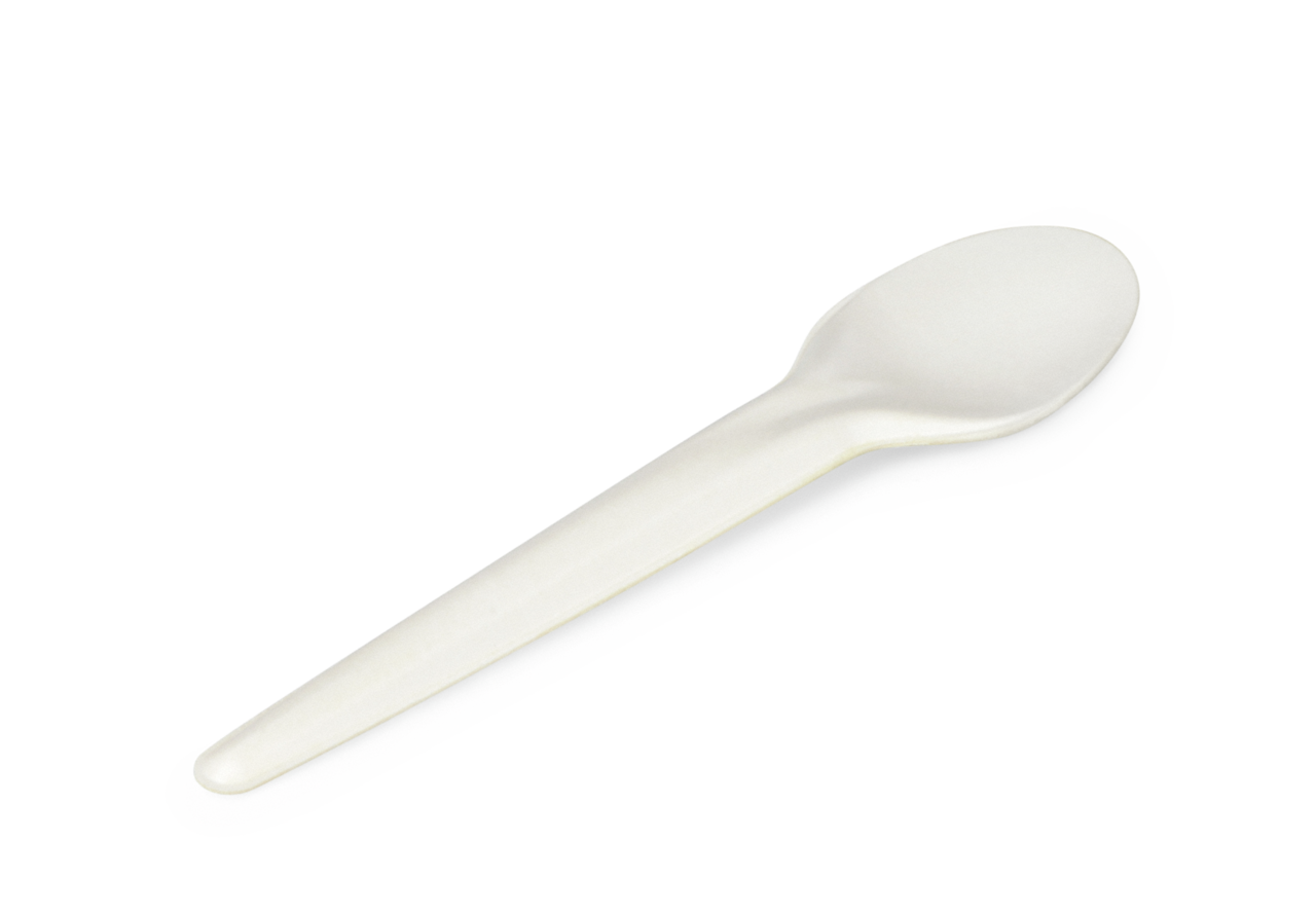 Löffel aus Zellstoff