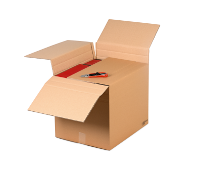 Faltschachtel höhenvariabel 2-wellig