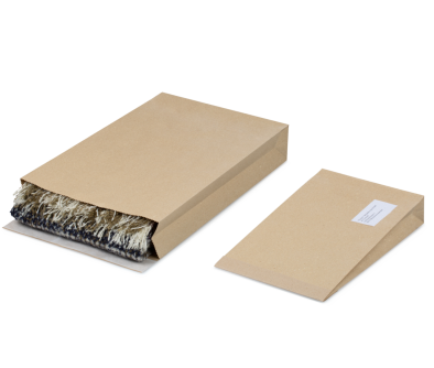 Papier-Versandtasche GRAS-PAC mit Blockboden