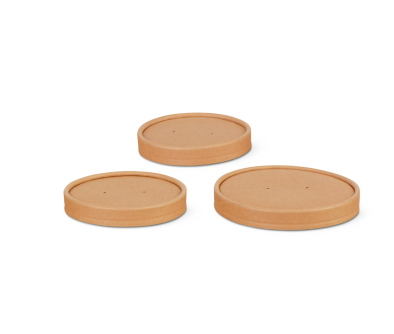 Deckel aus Pappe zu Pappbecher/Suppenbecher