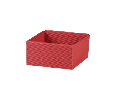 Boden zu Geschenkschachtel 150&times;150&times;100 mm, bordeaux