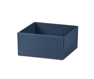 Boden zu Geschenkschachtel 200&times;200&times;100 mm, blau