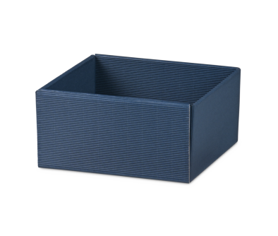 Boden zu Geschenkschachtel 250&times;250&times;120 mm, blau
