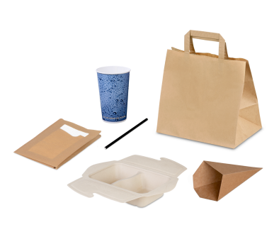 Gratis-Musterpaket &laquo;To-go-Verpackungen&raquo;