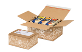 E-Commerce Karton COMFORT-BOX mit Natur Motiv