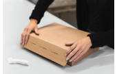 schnell und ohne Hilfsmittel verschlossen