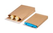 Papier-Versandtasche mit Blockboden