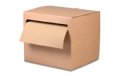 Packpapier geprägt im Spenderkarton