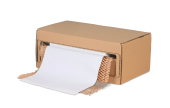 Wabenpapier im Spenderkarton inkl. Seidenpapier
