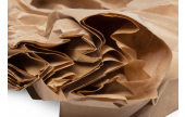 wabenartiges, gefaltetes und verschränktes Polster– aus nachhaltigem Kraftpapier 