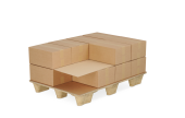 Palettenzwischenlage aus Wellpappe