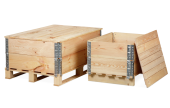 Holzaufsatzrahmen & Deckel für Paletten