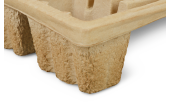 Palette aus Faserguss