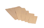 Papierfaltenbeutel braun
