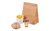 Lunchtüte aus Kraftpapier
