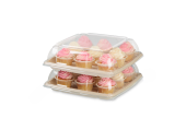Servierplatte aus Bagasse