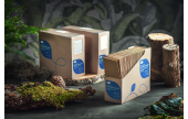 nachhaltig verpackt – 100 % kunststofffreie, recycelbare Papier- und Karton-Verpackung (Foto: Duni)