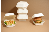 Burger-Box aus Bagasse