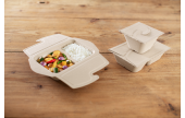 To-Go-Box aus Zellstoff