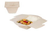 To-Go-Box aus Zellstoff