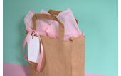 Tragetasche aus Kraftpapier