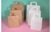 Tragetasche aus Kraftpapier