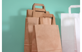 Tragetasche aus Kraftpapier