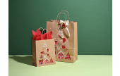Design «Merry Christmas» in zwei Größen erhältlich – einheitlicher Auftritt auch bei unterschiedlich großen Inhalten