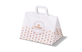 Papiertragetaschen mit Flachhenkel bedrucken