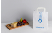 Papiertragetaschen mit Flachhenkel bedrucken