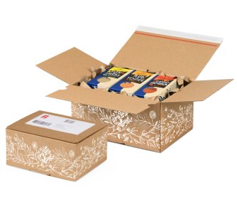 E-Commerce Karton COMFORT-BOX mit Natur Motiv