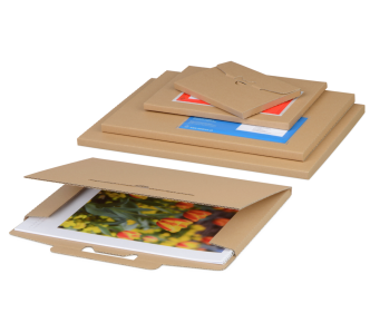 Flachverpackung / Kalenderverpackung braun