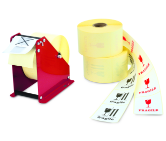 Warn-Etikett selbstklebend