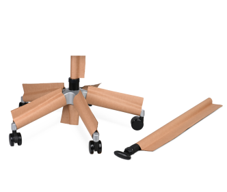 Rollenwellpappe selbstklebend