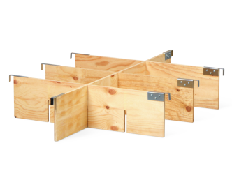 Rahmenteiler für Holzaufsatzrahmen